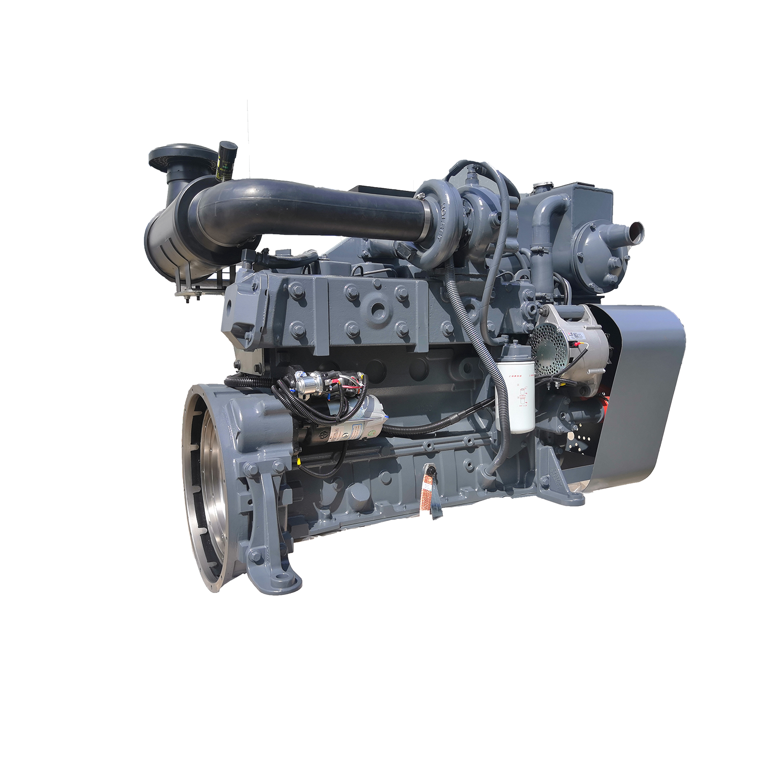 Cumins 6 Cylinder Boat Engine 205hp Marine Propulsion Engine Outboard Engine for Inboard Boat/fishing Boats/passenger Ships